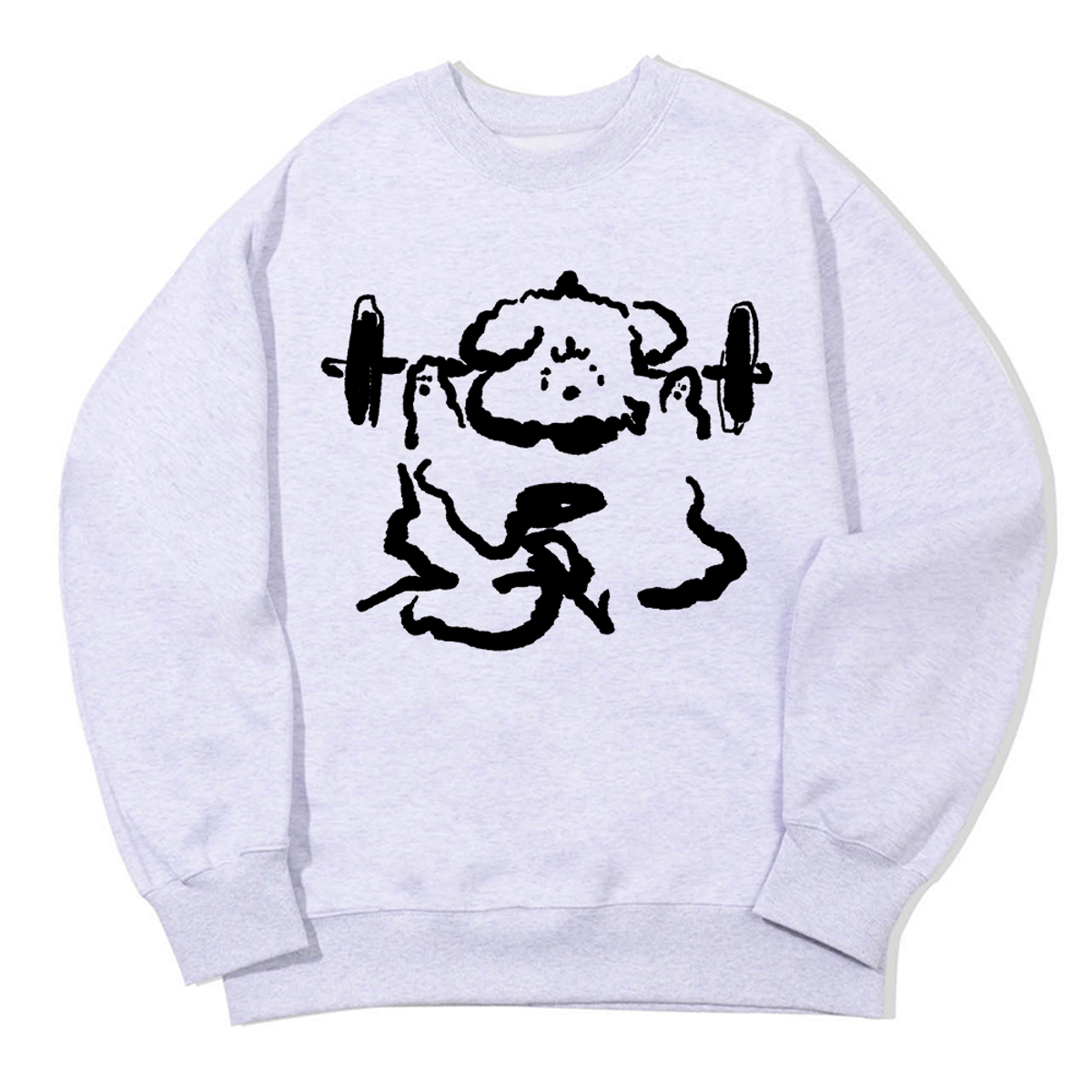 어썸어스(AWESOMEUS) WEIGHTY DOG SWEAT SHIRTS_3 COLOR