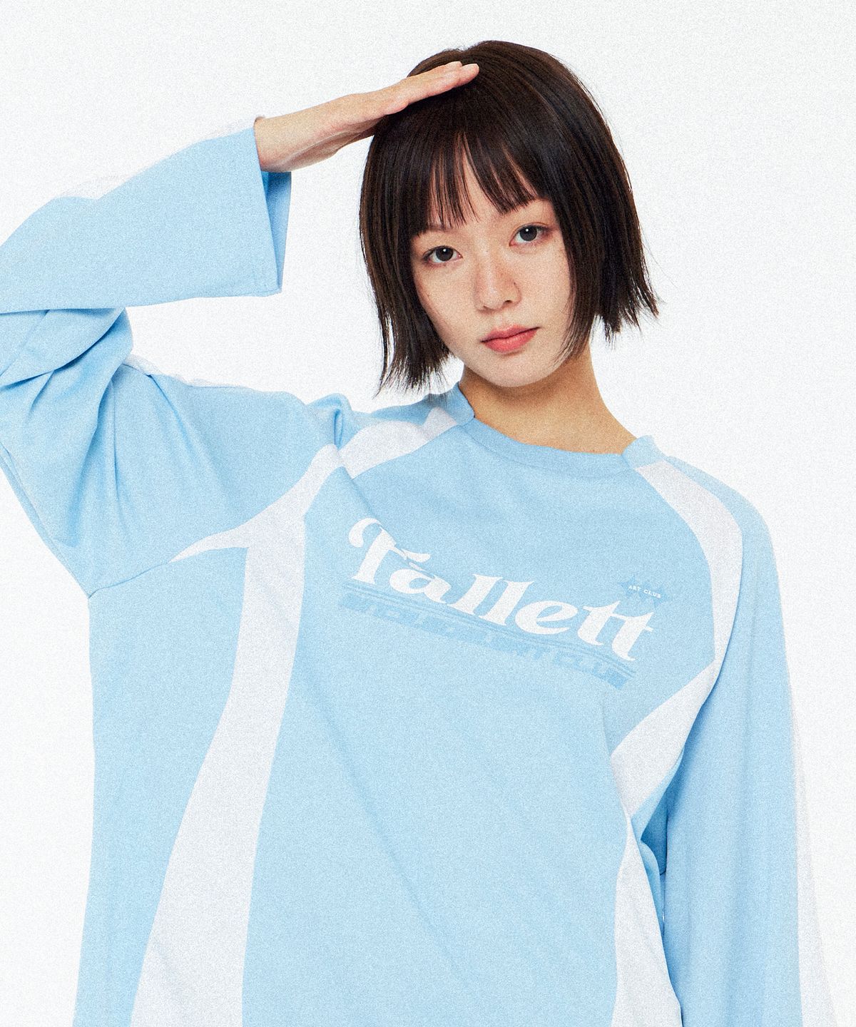 팔렛(FALLETT) 스포츠 클럽 풋볼 져지 롱슬리브 스카이 블루