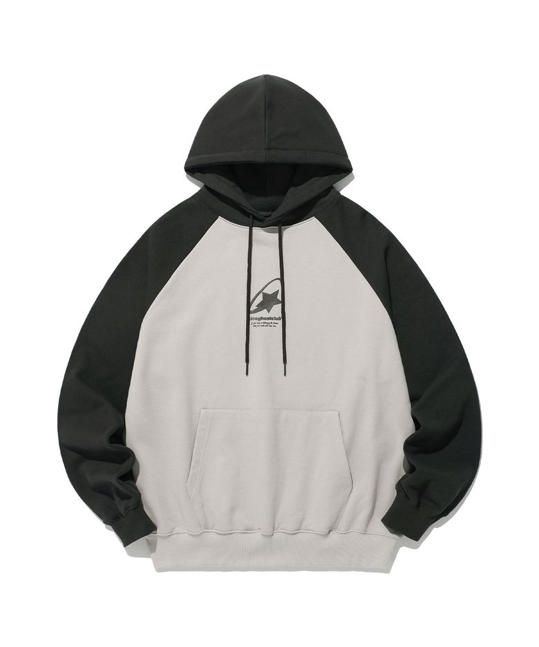 SHOOTING STAR LOGO HOODIE_BEIGE(NG2EFUM402A)