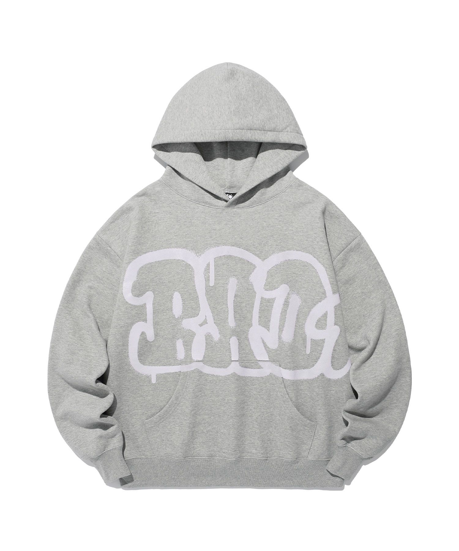 ★Nice Ghost Club★GRAFFITI BAD HOODIE MUSINSA | NICE GHOST CLUB GRAFFITI BAD HOODIE_GREY(NG2EFUM405A)