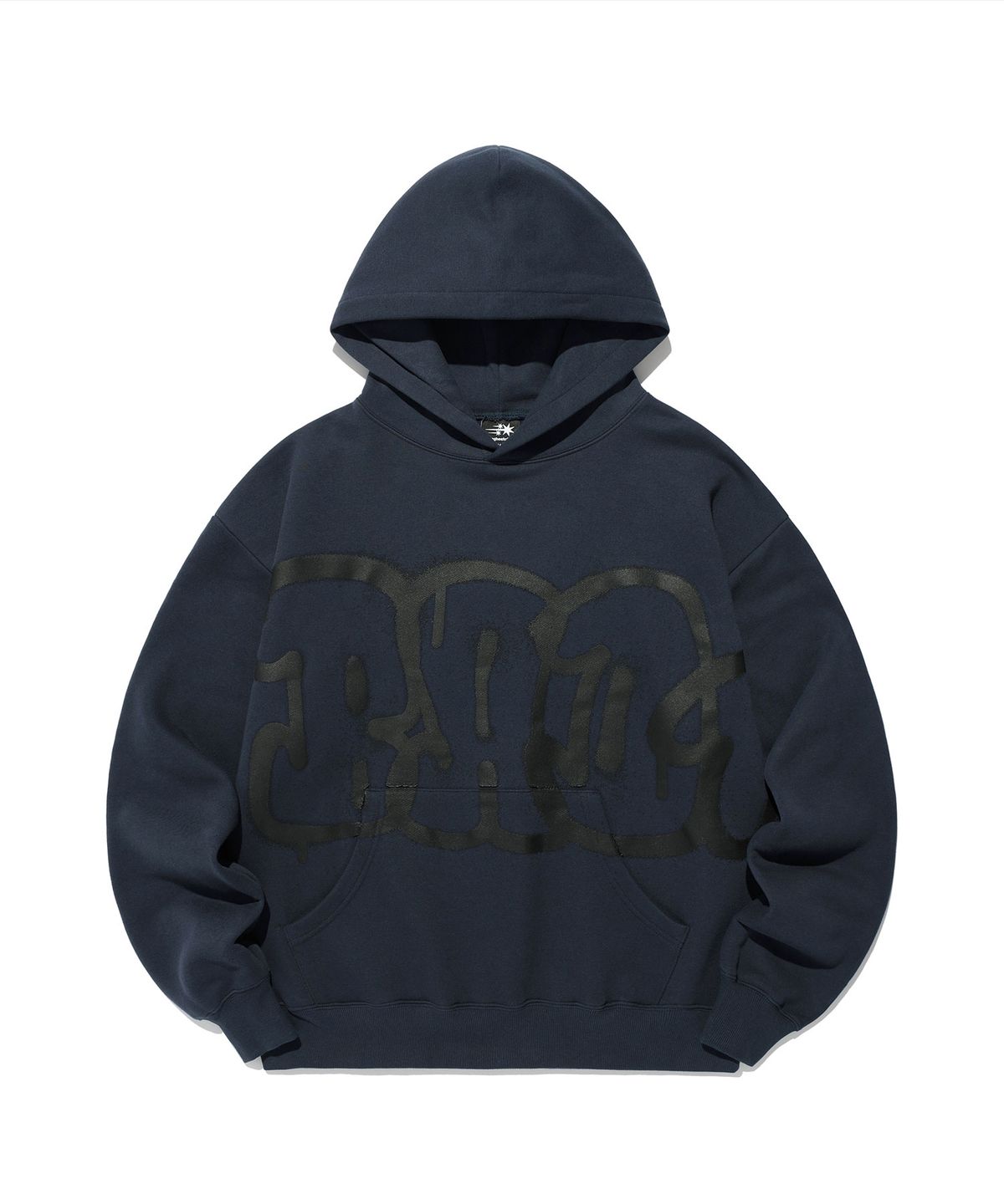 나이스고스트클럽(NICEGHOSTCLUB) GRAFFITI BAD HOODIE_NAVY(NG2EFUM405A)