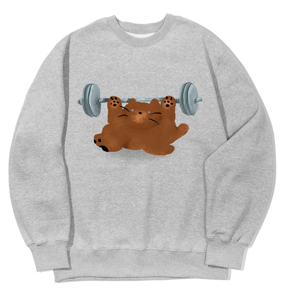 어썸어스(AWESOMEUS) WEIGHT_LIFTING SWEAT SHIRTS_3 COLOR