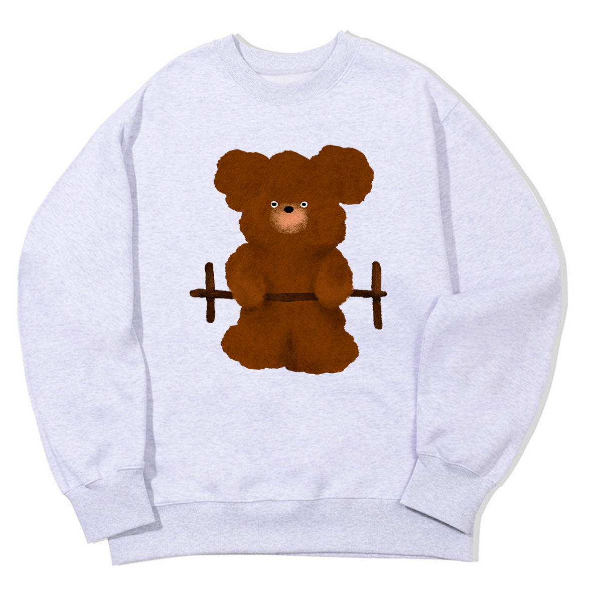 어썸어스(AWESOMEUS) DEADLIFT DEAR SWEAT SHIRTS_3 COLOR