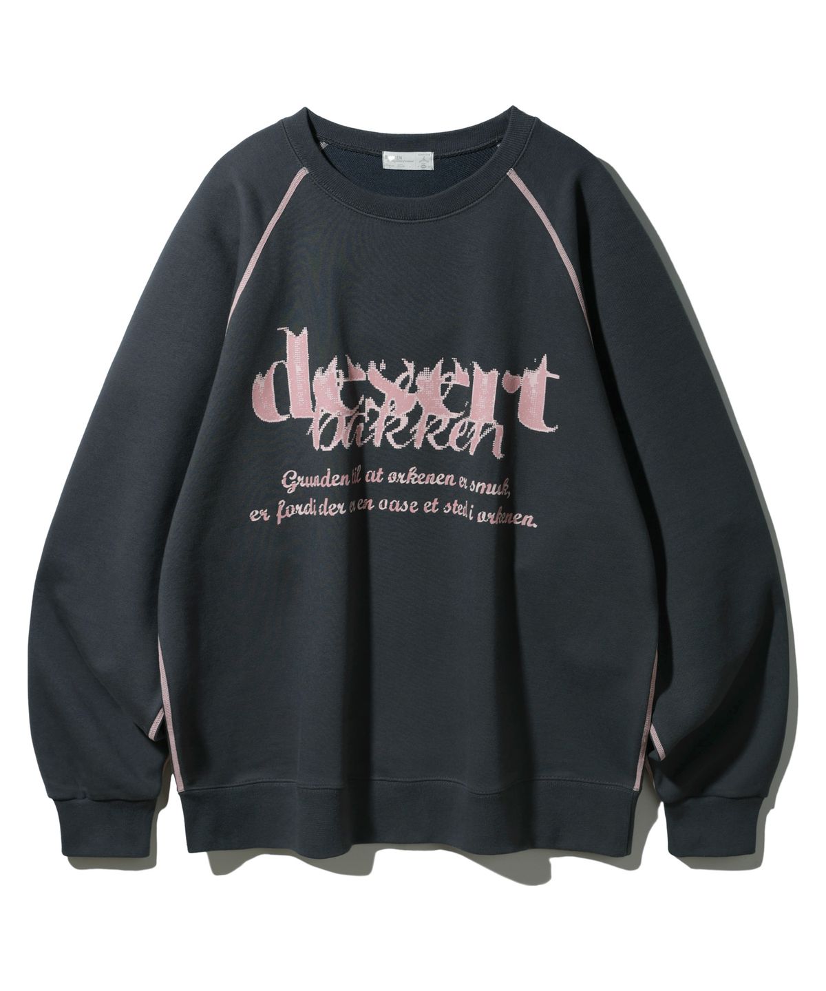 바켄(BAKKEN) Desert 스웨트셔츠 BK5979_차콜