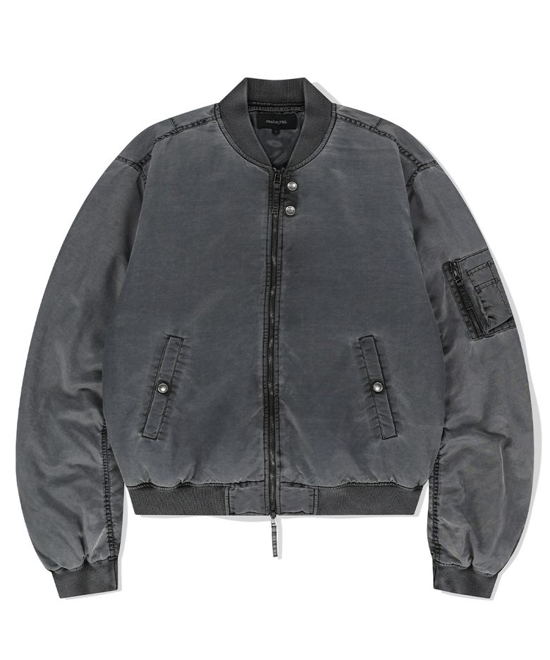 OVERDYED MA-1 JACKET CHARCOAL(MG2EFMB930A)