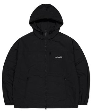 BASIC LOGO NYLON WINDBREAKER BLACK(MG2EFMSC00A)