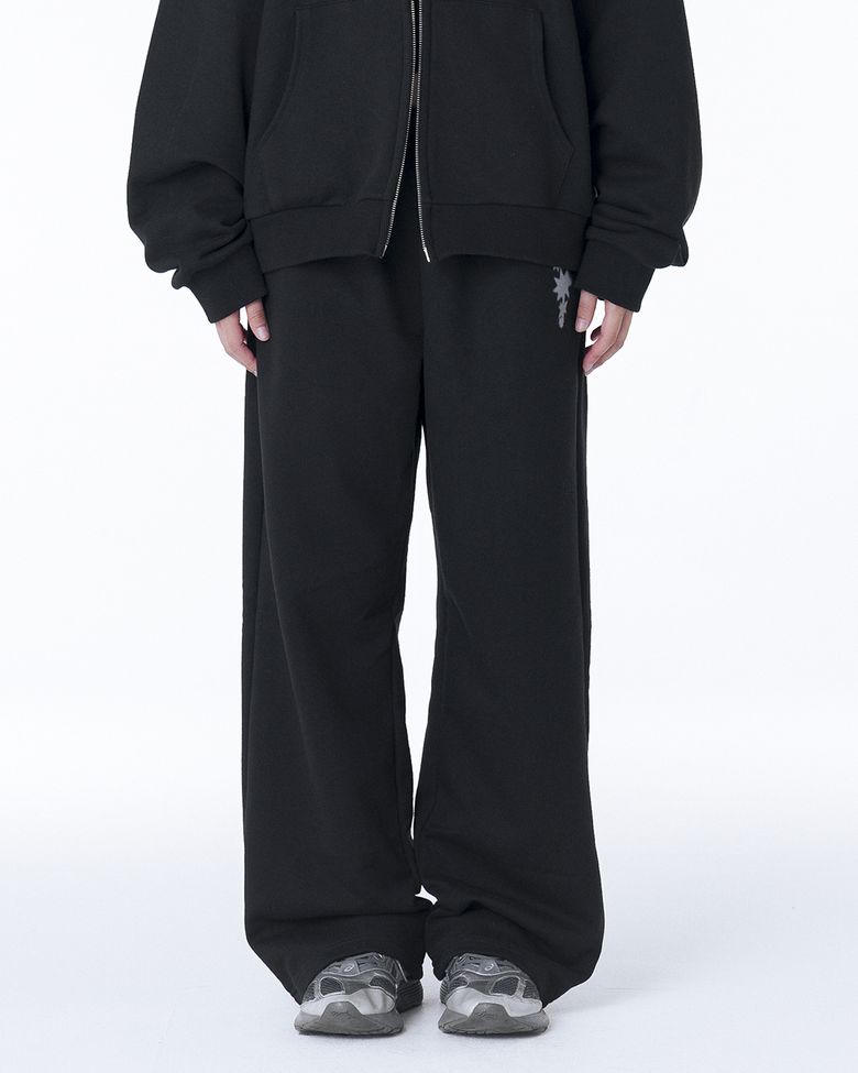 Midnight star sweat pants BLACK