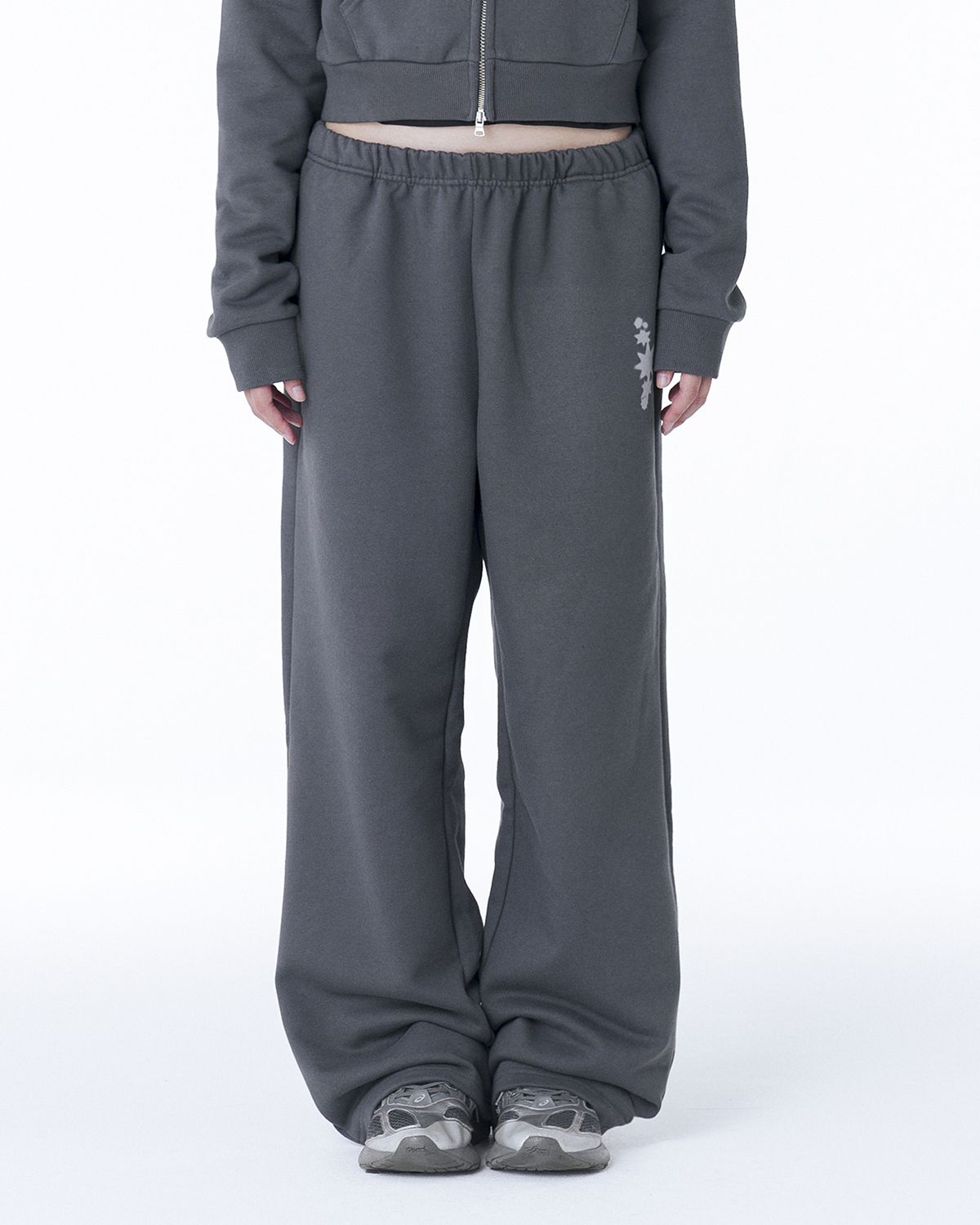 MISEKI SEOUL☆Midnight star sweat pants MUSINSA | MISEKI SEOUL Midnight star sweat pants CHARCOAL