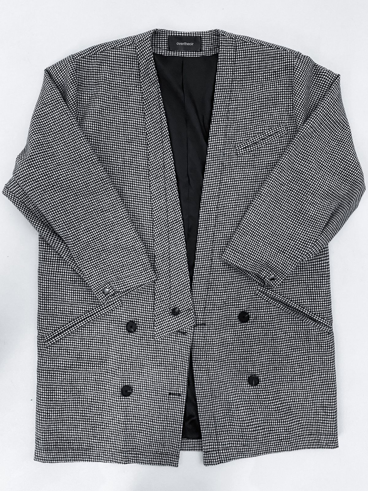 오버더와르(OVERTHEOIR) long blazer jacket