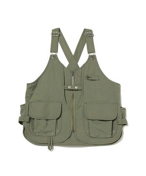 TAKIBI 립스탑 베스트 - 그레이카키 / JK-24AU106GKH