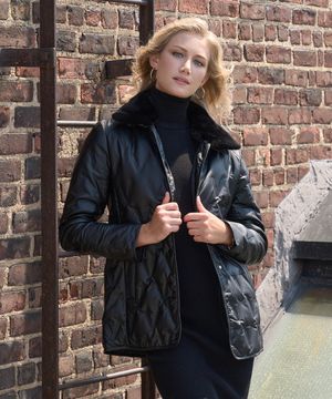 가죽점퍼(PU점퍼)_블랙