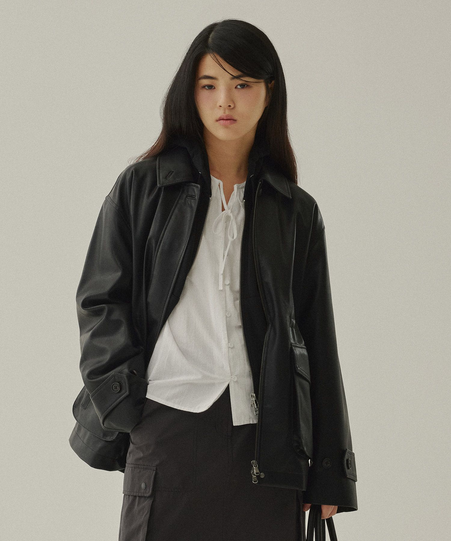 ジャケット・アウター eco leather jacket eco leather jacket