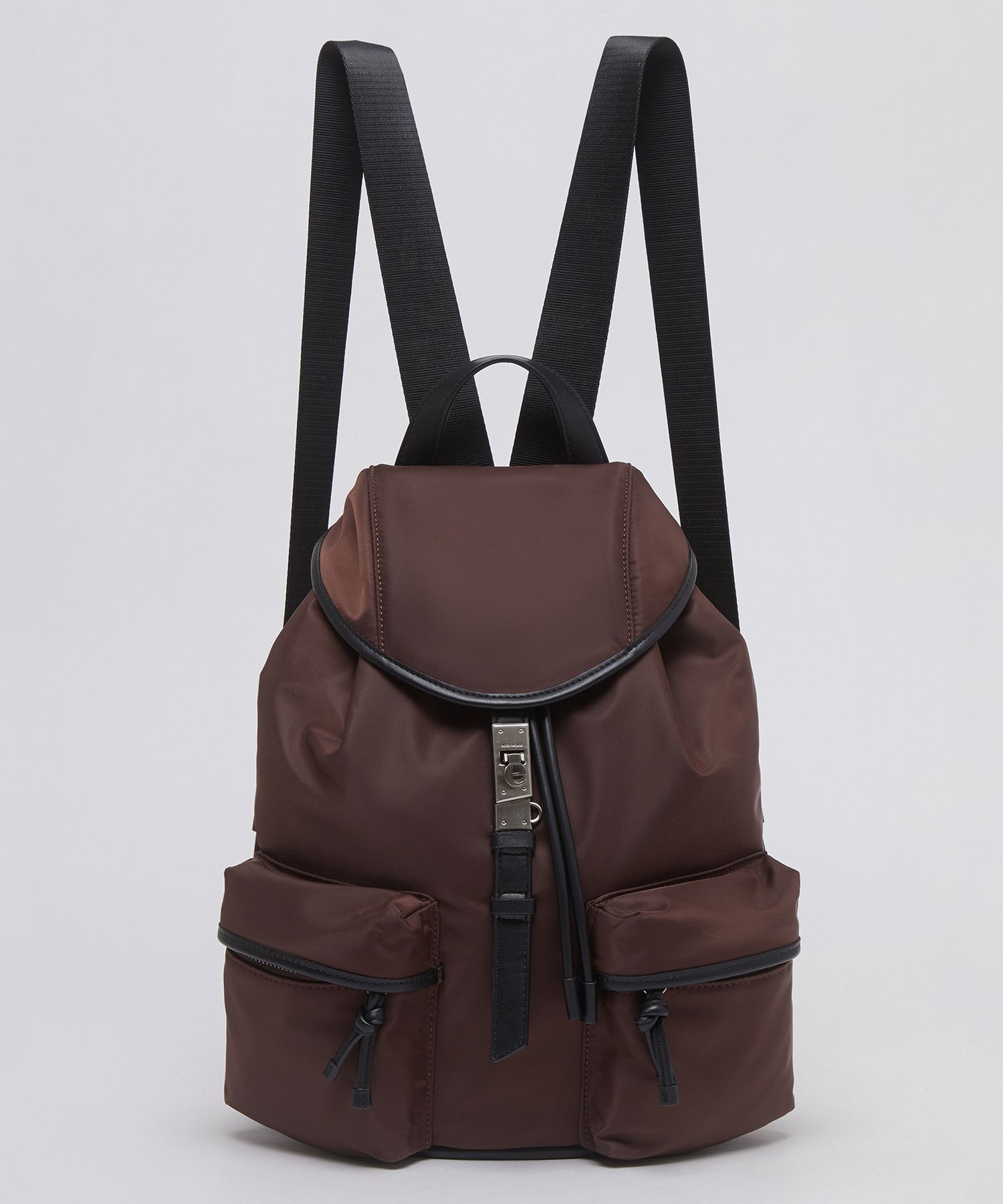 MUSINSA公式 | Archivépke Clip rucksack(Nylon brown)_