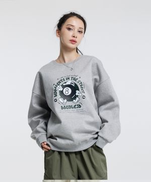 주먹8볼 맨투맨 (그레이)