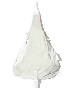 EX NYLON SLING BAG (LIGHT GREY)