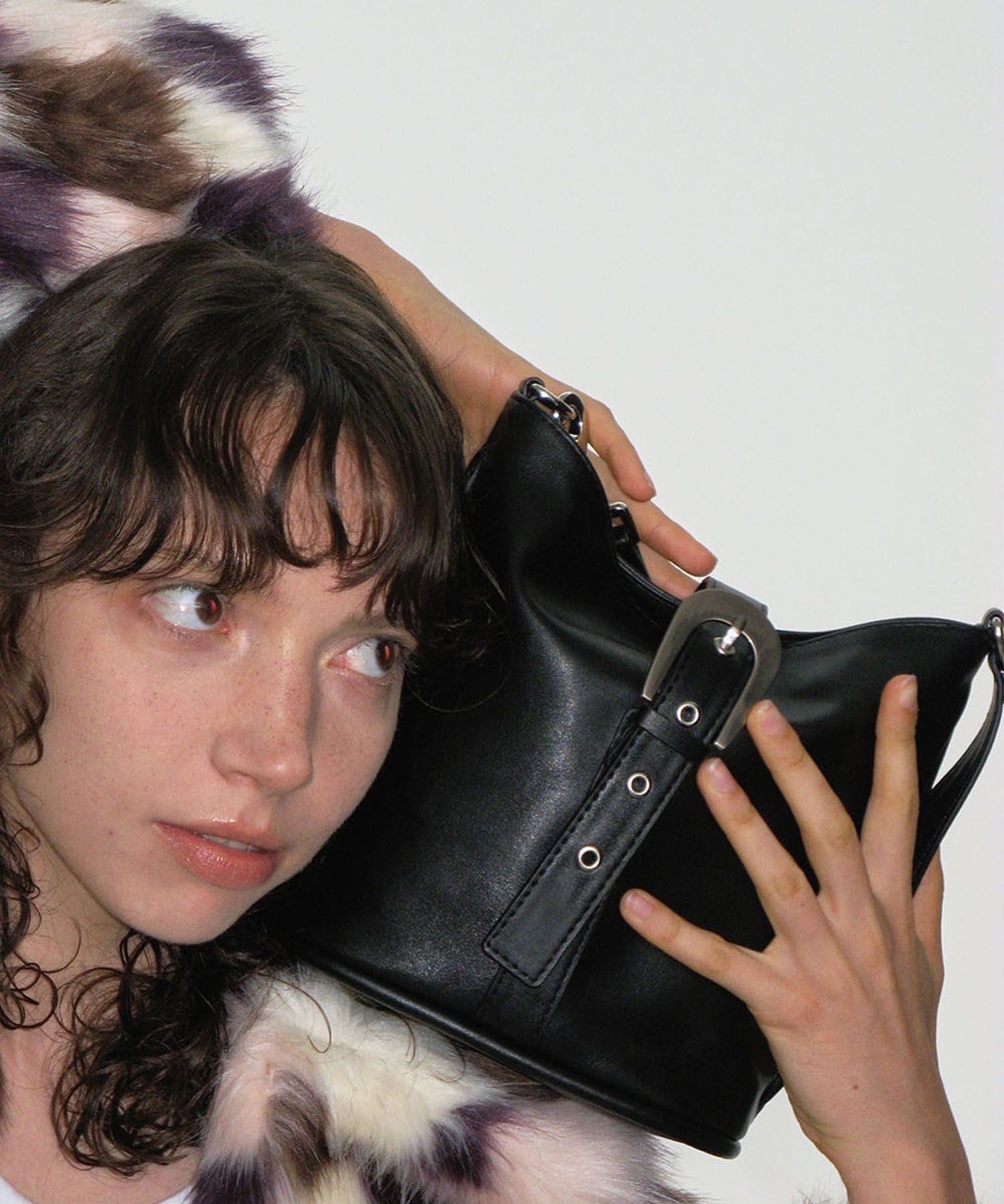 トートバッグ YEOMIM farrier basket bag crinkle black MUSINSA | YEOMIM farrier basket bag (black)