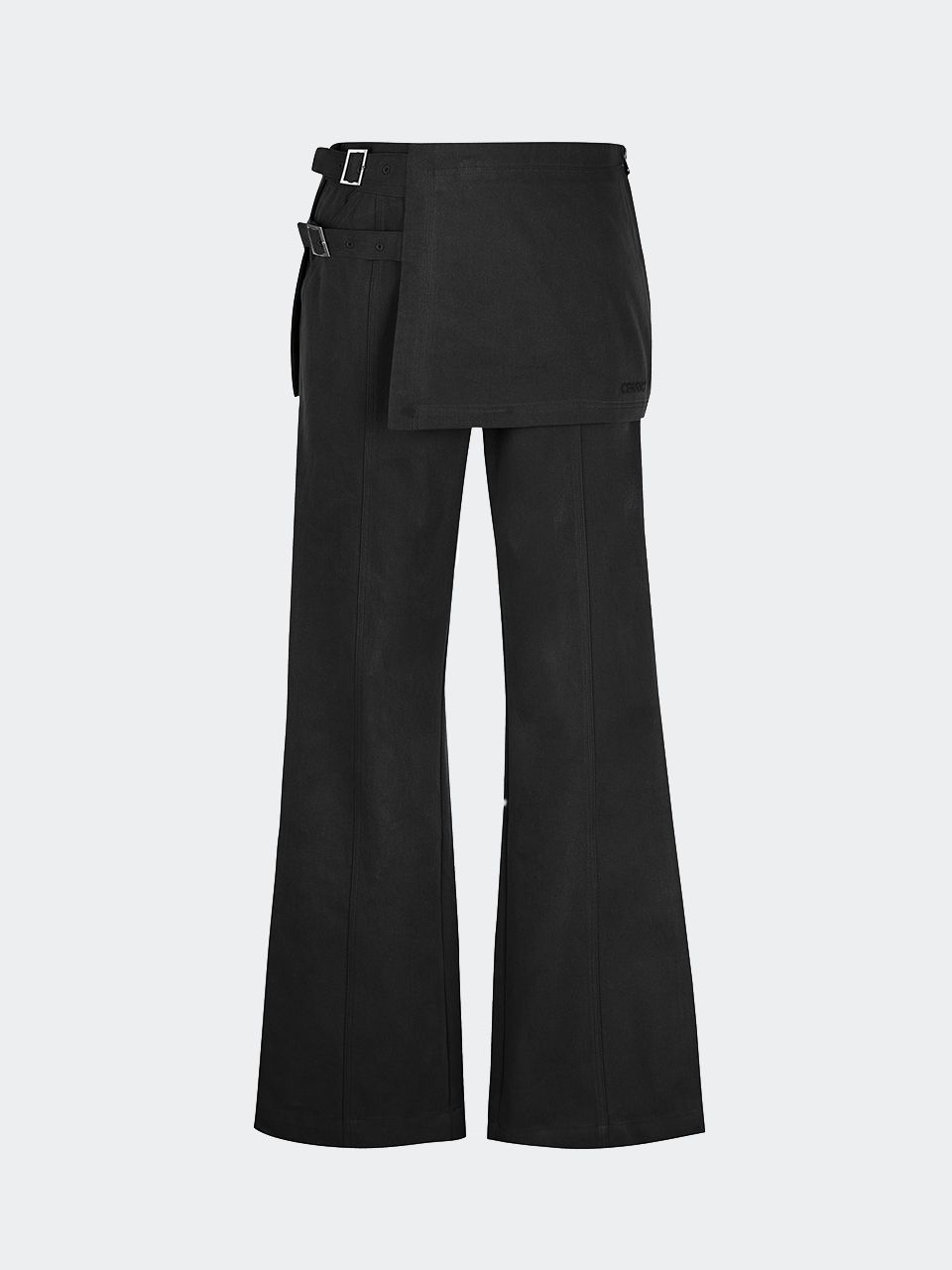 ★CERRIC★TWO STRAP LAYERED PANTS★1336★Black★韓国★大人気 TWO STRAP LAYERED PANTS / BLACK - CERRIC