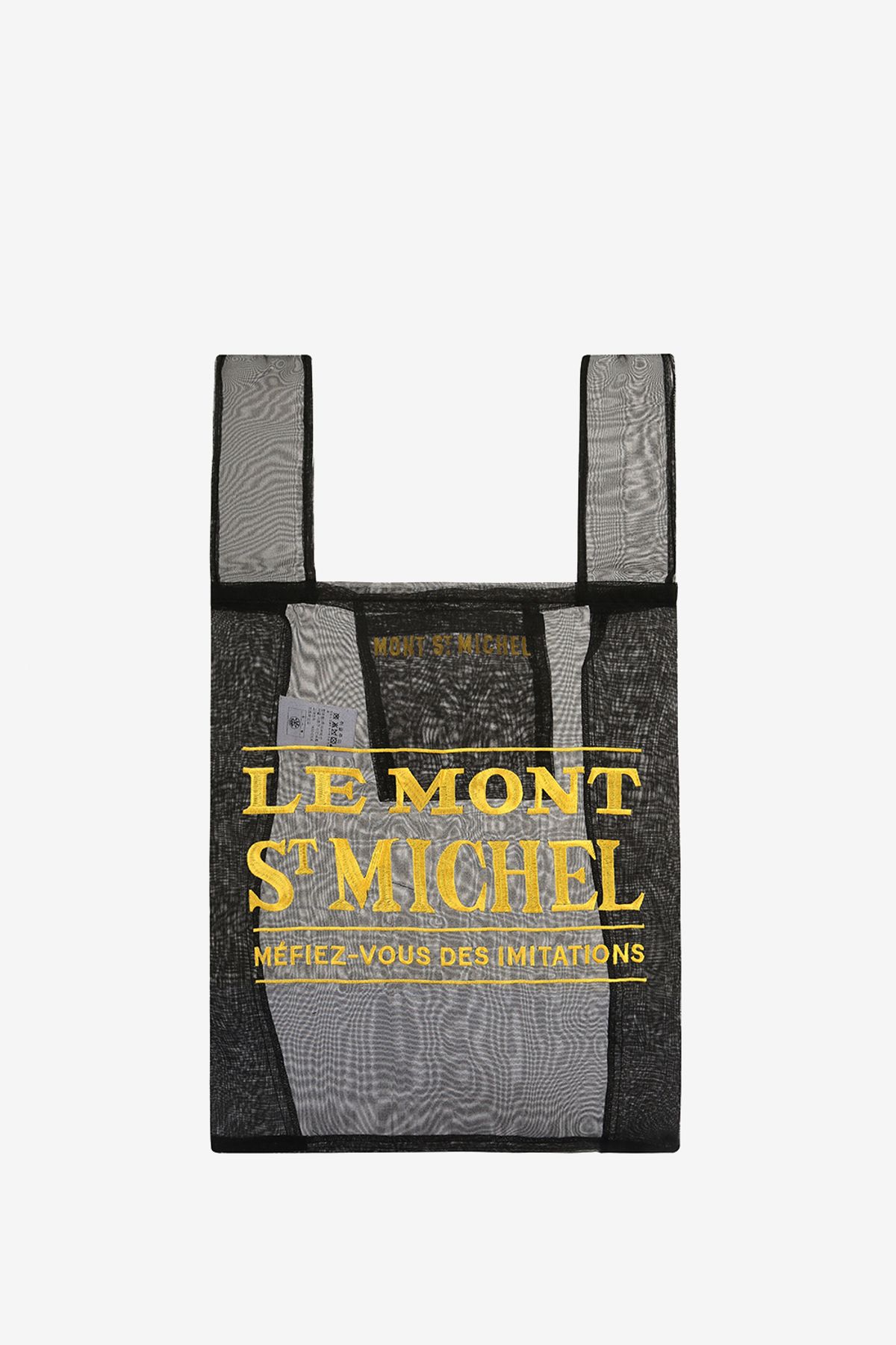 르몽생미셸(LE MONT ST MICHEL) [LMSM X BRIGITTE TANAKA]  Organza Bag_Black