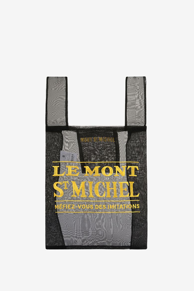 [LMSM X BRIGITTE TANAKA]  Organza Bag_Black
