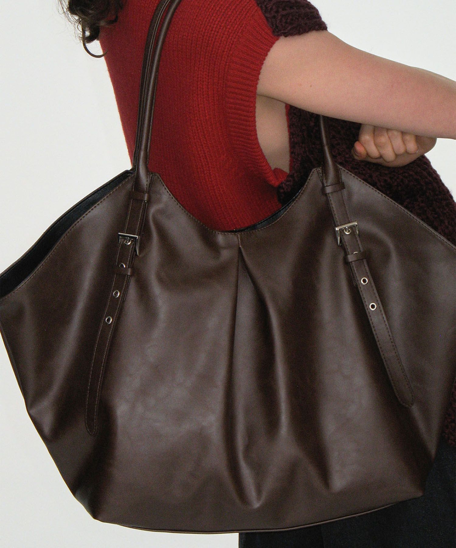 ★YEOMIM★ trapez bag choco brown MUSINSA | YEOMIM trapez bag (choco brown)