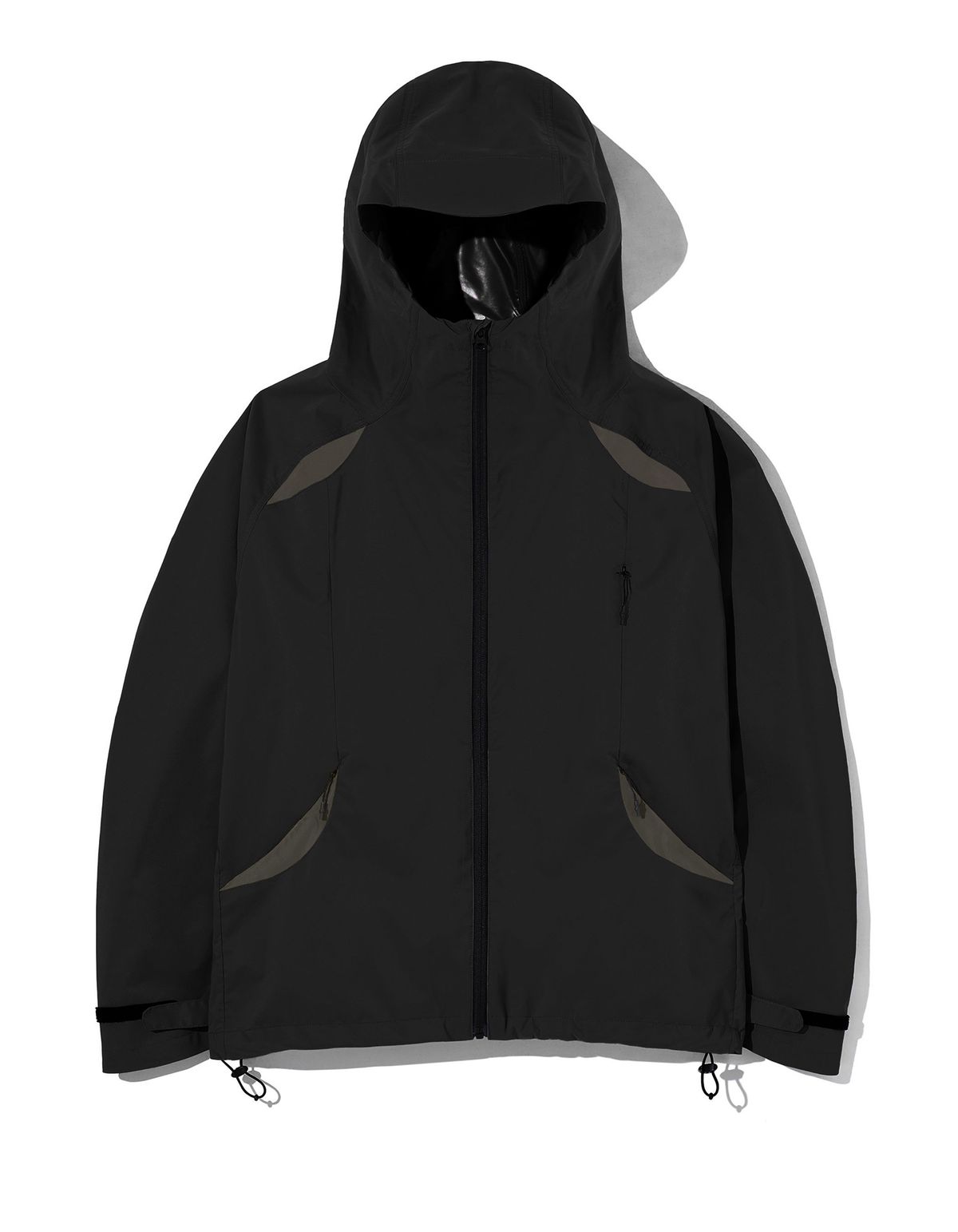 로어즈(LORES) Paneled Hardshell Jacket - Black