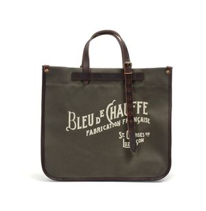 바자 토트백 - 카키