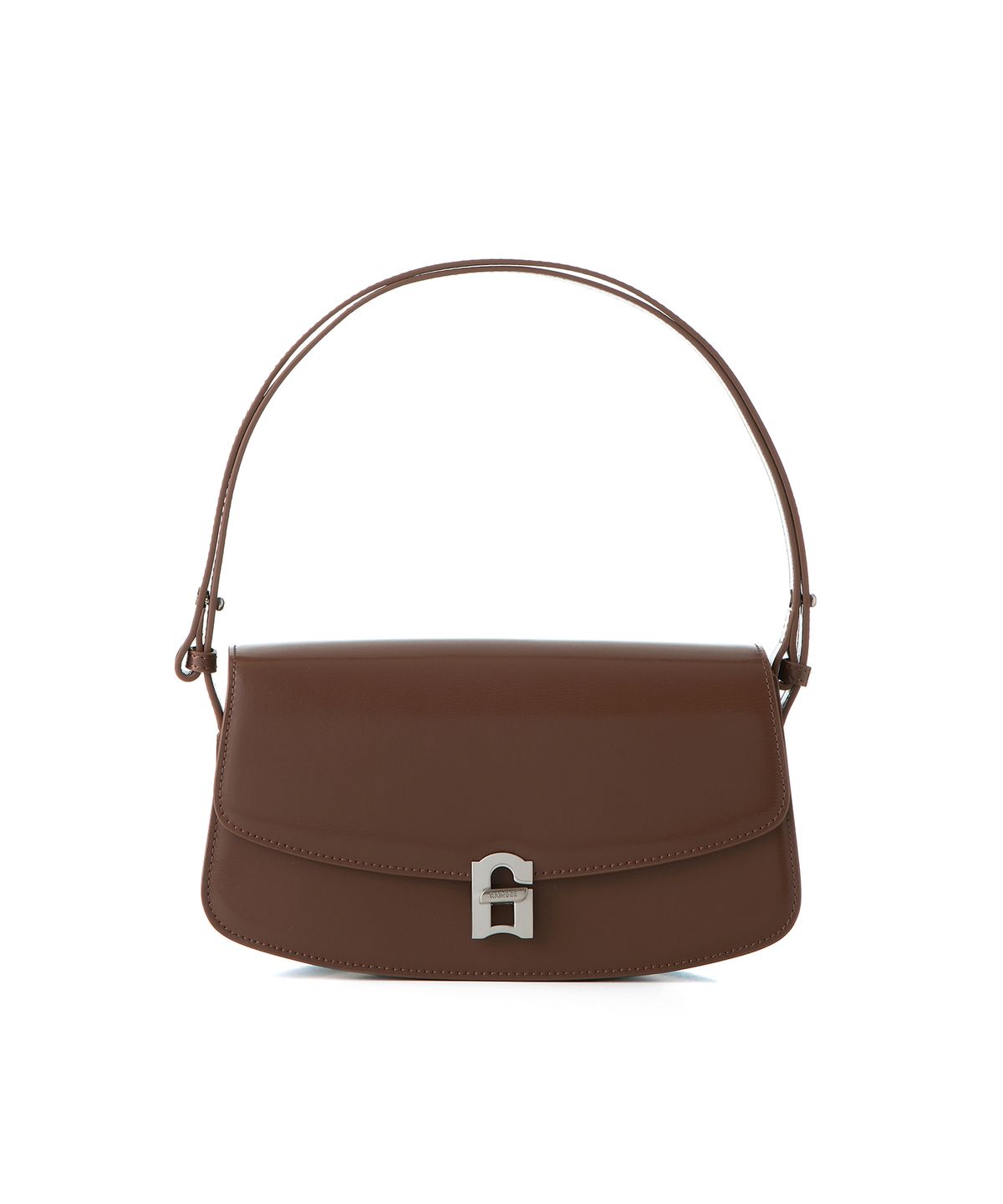 레인비(RAINBEE) JUTE BAG_ DARK BROWN