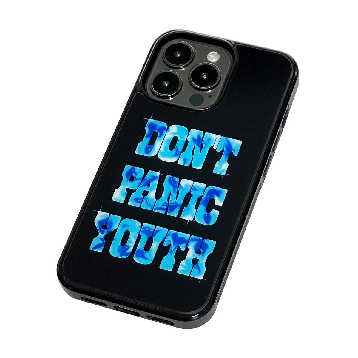돈패닉유스(DONTPANICYOUTH) Chrome_BLUE (Glass / Magsafe)