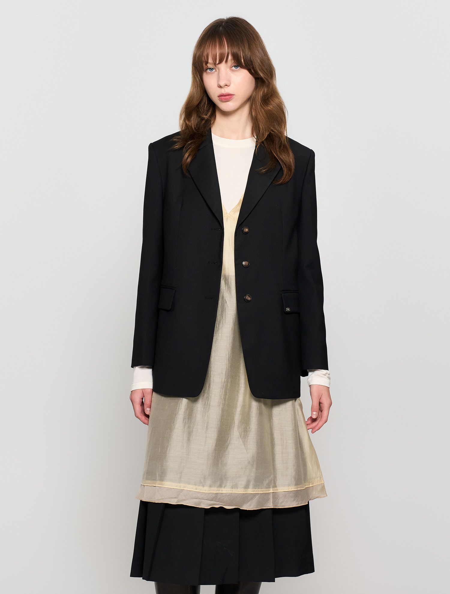MUSINSA公式 | GENERAL IDEA New Classic Rivet Twill Jacket