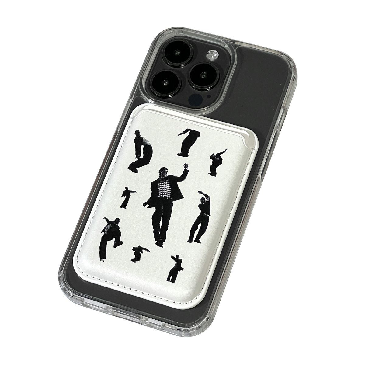 돈패닉유스(DONTPANICYOUTH) Dancers (MagSafe Wallet / White)