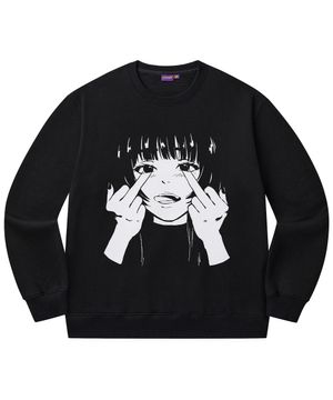 키코 맨투맨 - 블랙