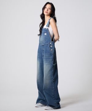 오버롤 미디엄 샌드 블루