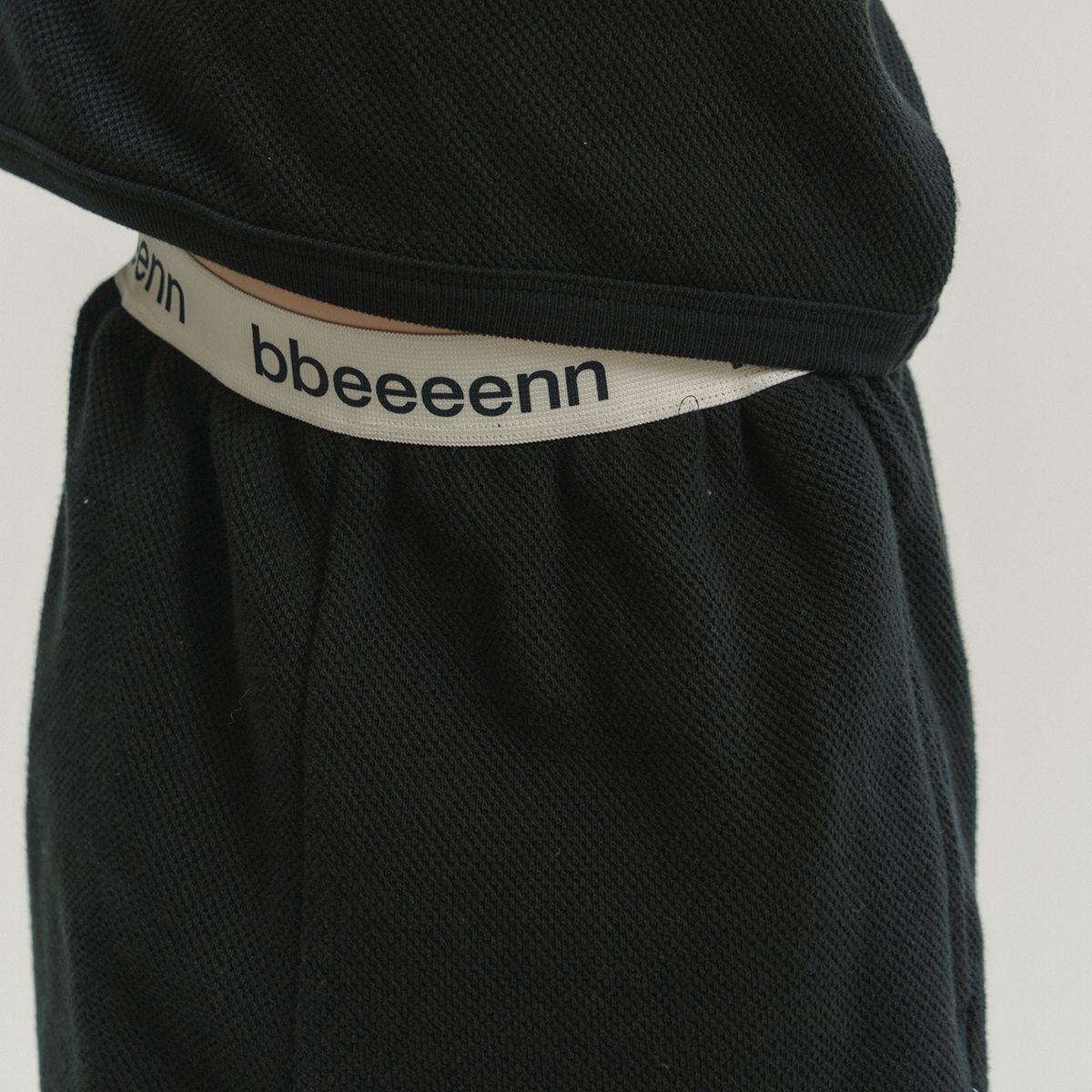 벤(BBEEEENN) 웜 와플 라운지 팬츠_다크 네이비
