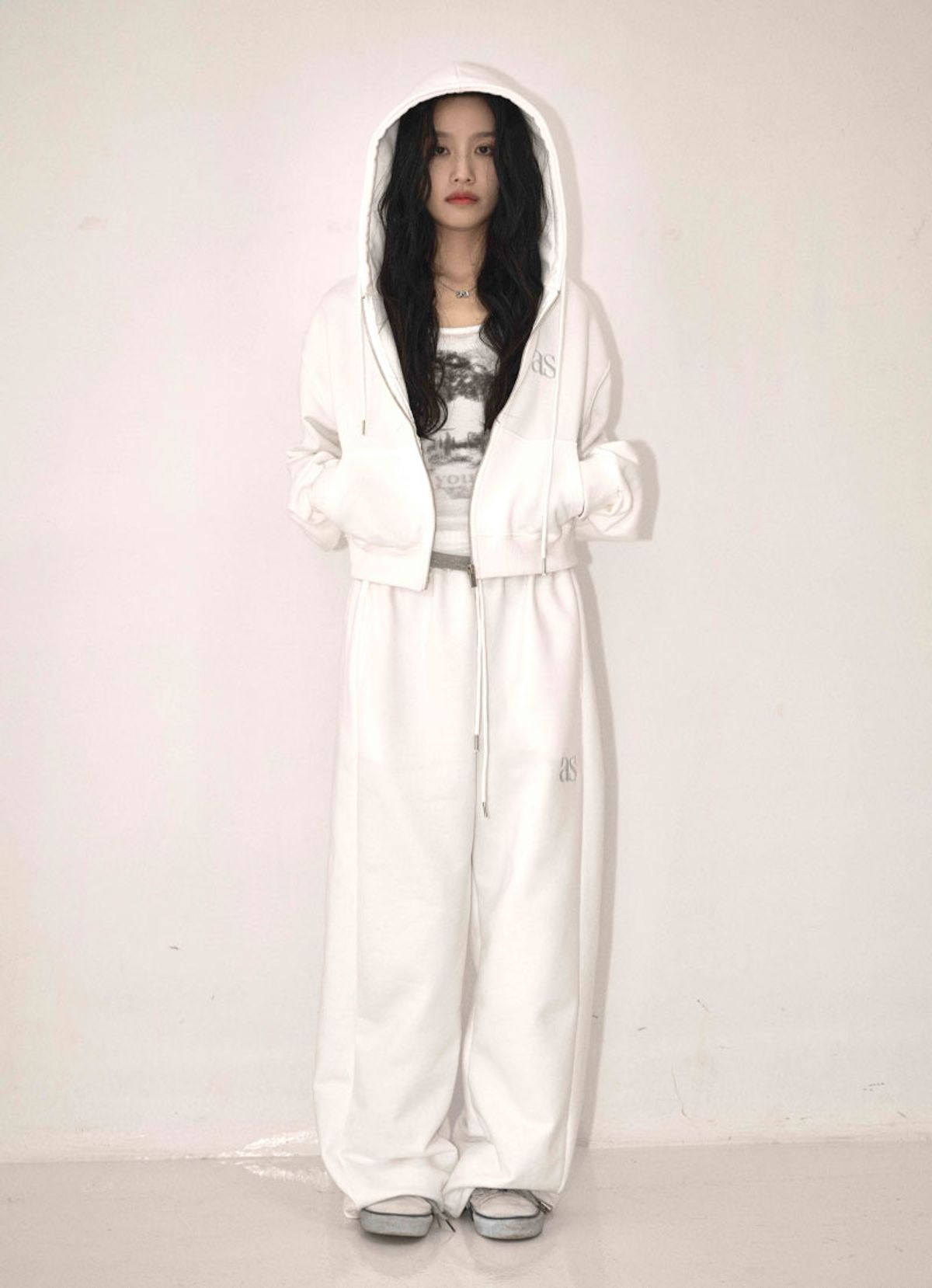 애즈온(ASON) BASIC TRAINING PANTS / WHITE