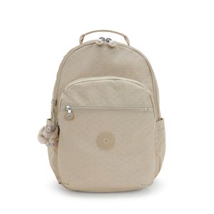 백팩 서울 Sign Beige Emb