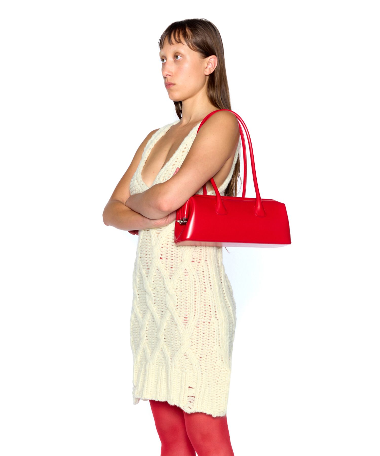 MUSINSA | OSOI BOAT WIDE [RED]