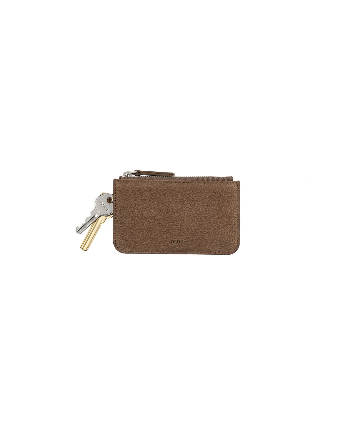 오소이(OSOI) CARD HOLDER WALLET [NUBUCK BROWN]