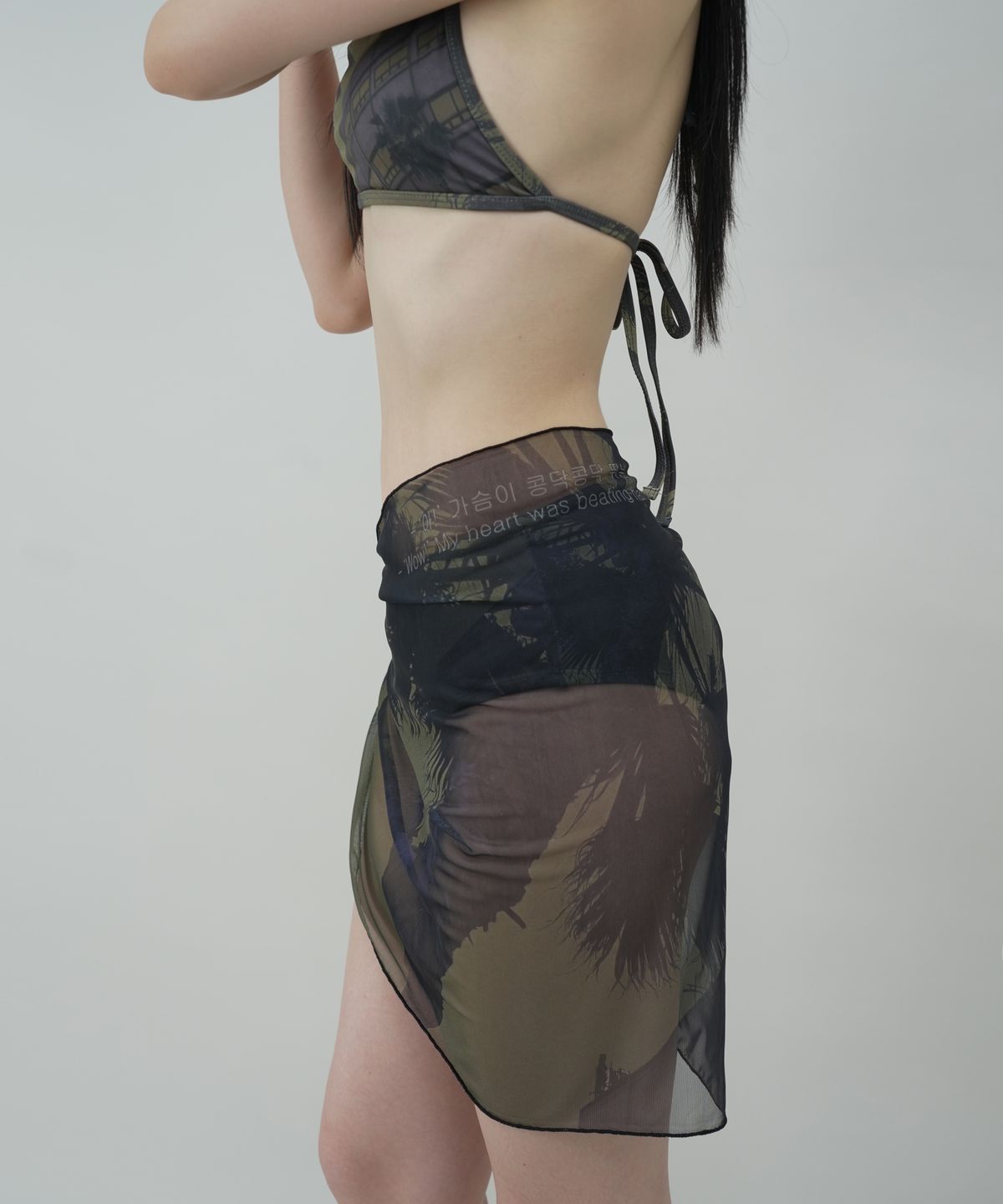 떨스티클럽(THIRSTYCLUB) Congdac wrap skirt
