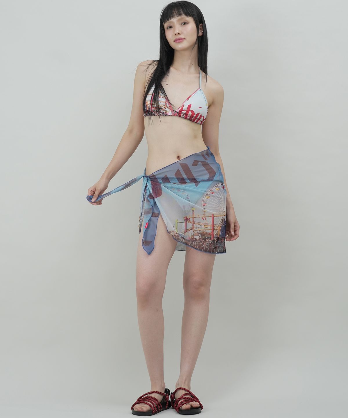 떨스티클럽(THIRSTYCLUB) Santa monica wrap skirt