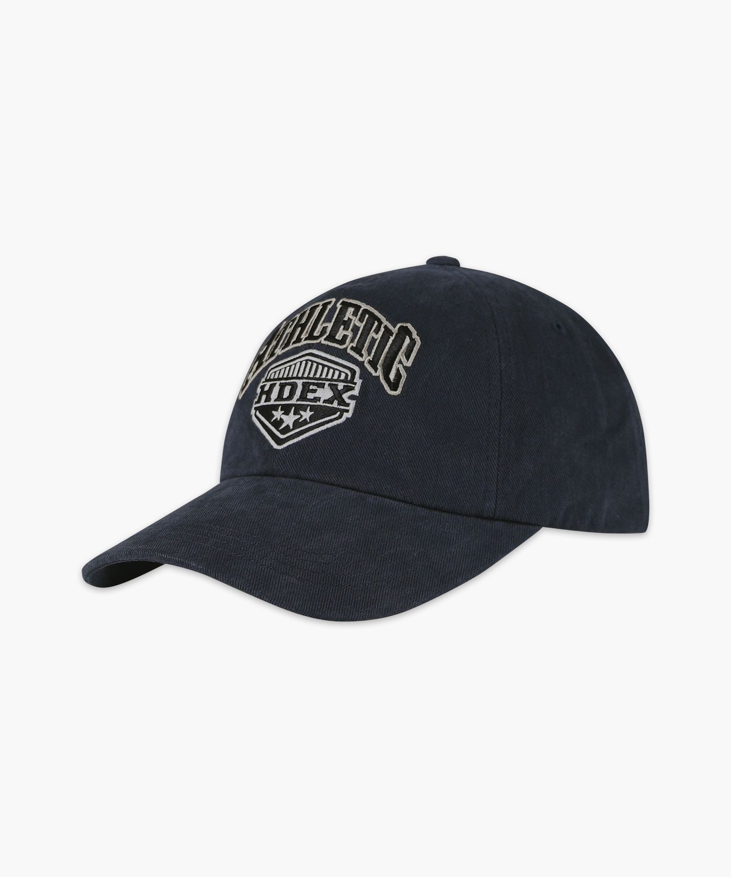 MUSINSA公式 | HDEX Varsity 85 Ball Cap (Navy)