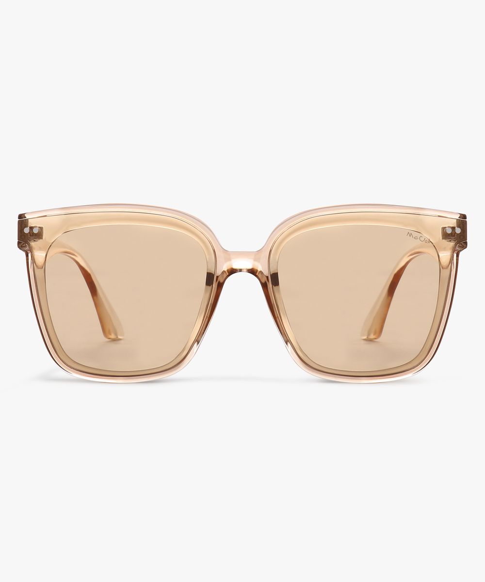 맥코인(MCCOIN) BIGEYE 02 beige 빅아이 선글라스(베이지) - 사이즈 & 후기 | 무신사