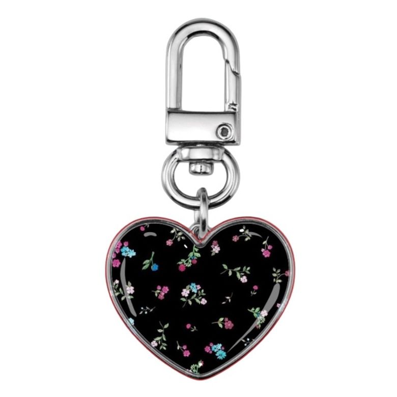 grandmas pants ver.5 sliver epoxy heart keyring 에폭시 실버 미니 하트 키링