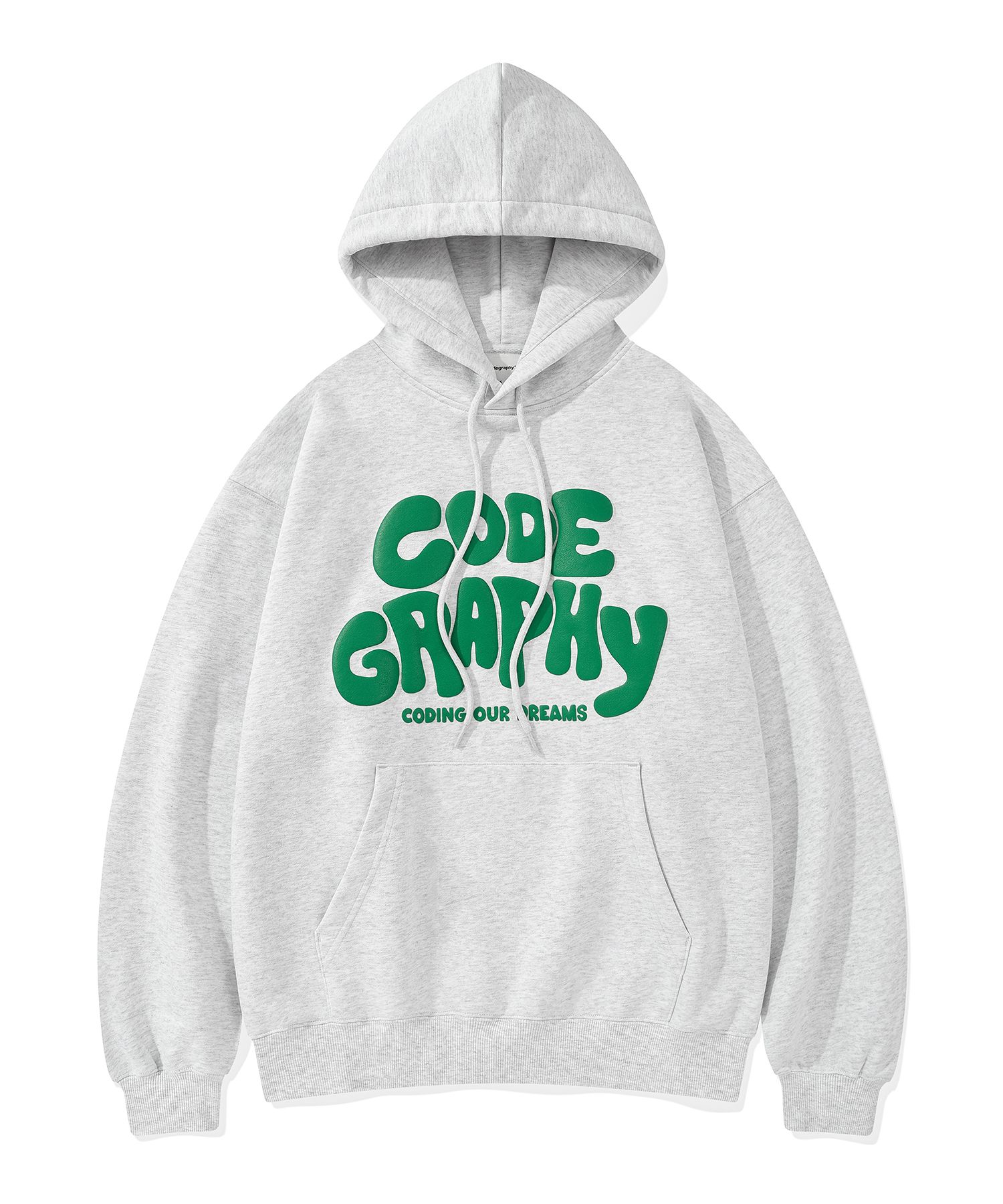 ★codegraphy★ JELLY logo hoodie light gray MUSINSA | Codegraphy JELLY LOGO HOODIE_LIGHT GRAY