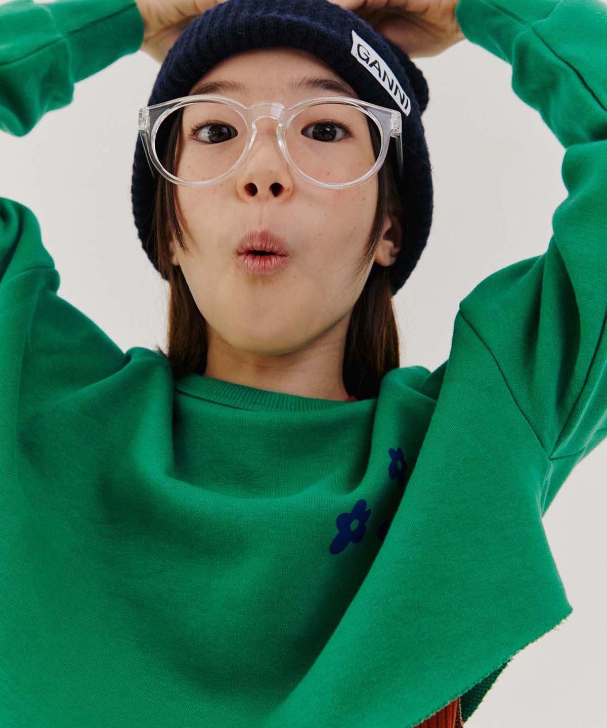 프리제(FRISE) 해피맨투맨_그린_키즈