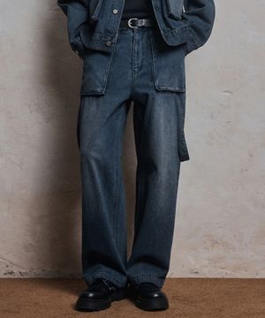 Caribbean Layering Denim - WASHED BLUE
