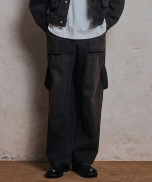 Caribbean Layering Denim - WASHED BLACK