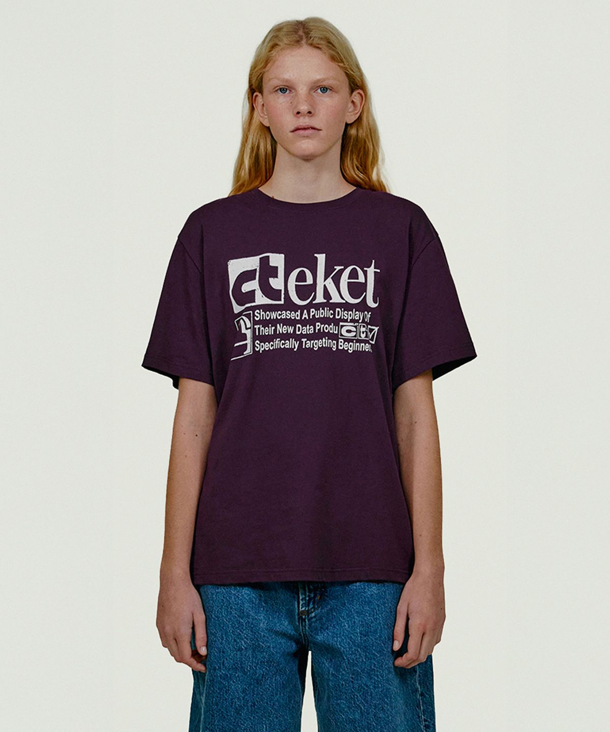 테켓(TEKET) Plan Tee Purple