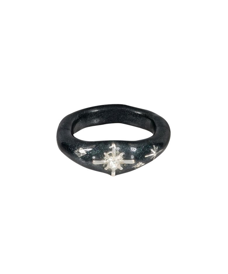starry night ring-black