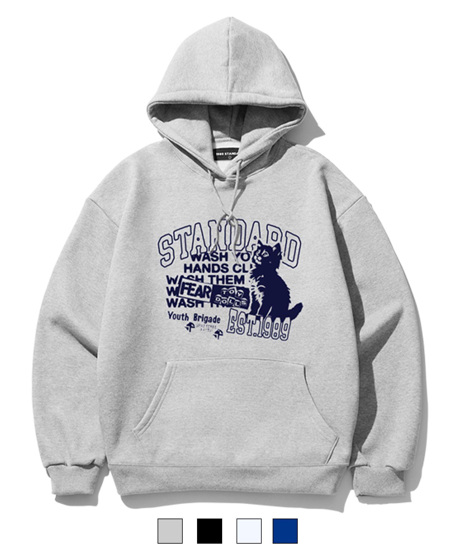 1989STANDARD☆RV_BIG CAT HOODIE MUSINSA | 1989STANDARD RV_BIG CAT Hood (STHSTD-0050)