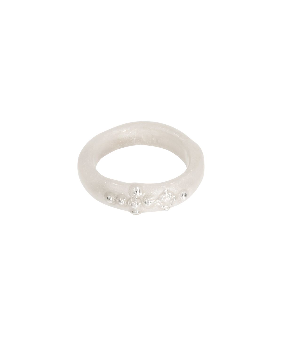 엔프프(NFF) holy dots ring-white